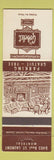 Matchbook Cover - Le Gobelet Montreal QC restaurant