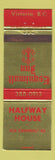 Matchbook Cover - Halfway House Victoria BC Esquinalt Inn WEAR