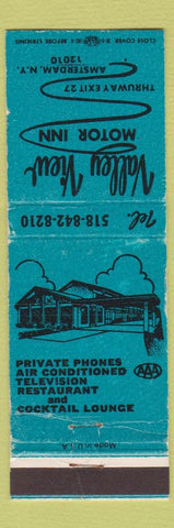Matchbook Cover - Valley View Motor Inn Amsterdam NY WEAR