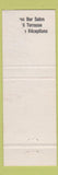 Matchbook Cover - Motel Restaurant Chalet Morin Portneuf QC pinup