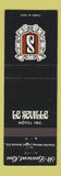 Matchbook Cover - Le Seville Hotel St Laurent QC