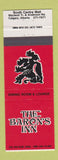 Matchbook Cover - Baron's Inn Calgary AB