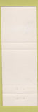 Matchbook Cover - Parkway Restaurant TAvern Scarborough ON