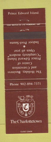 Matchbook Cover - Charlottetown PEI PE hotel