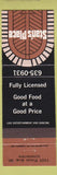 Matchbook Cover - Stan's Place Downsview ON