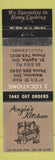 Matchbook Cover - Angie's Kitchen St Agatha ON WEAR