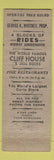 Matchbook Cover - Playland at the Beach San Francisco CA amusement WEAR