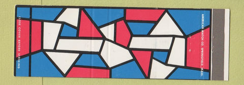 Matchbook Cover - Worcester County National Bank MA Christmas