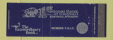 Matchbook Cover - 1st National Bank Greybull WY Full Length