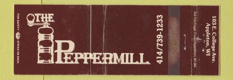 Matchbook Cover - The Peppermill Appleton WI WEAR Full Length