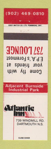 Matchbook Cover - Atlantic Inn Dartmouth NS