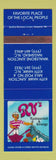 Matchbook Cover - RV's Restaurant Nagshead NC Kitty Hawk