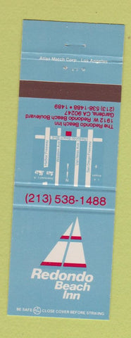 Matchbook Cover - Redondo Beach Inn Gardena CA