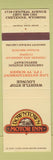 Matchbook Cover - Downtown Motor Inn Cheyenne WY