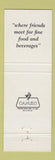 Matchbook Cover - McCutchan's Brass Lantern Gatlinburg TN