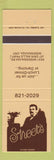 Matchbook Cover - Street's Restaurant Mississauga ON