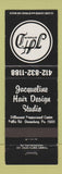 Matchbook Cover - Jacqueline Hair Design Studio Greensburg PA