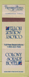 Matchbook Cover - Colony Square Hotel Atlanta GA WEAR