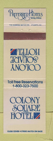 Matchbook Cover - Colony Square Hotel Atlanta GA WEAR