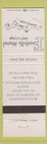 Matchbook Cover - Foothills Motel Lounge Auburn CA WEAR