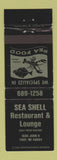 Matchbook Cover - Sea Shell Restaurant Lounge Troy MI