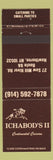 Matchbook Cover - Ichabod's II Hawthorne NY