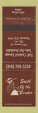 Matchbook Cover - South of the Border Mexican Food Thornwood NY