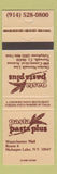 Matchbook Cover - Pasta Plus Mohegan Lake NY