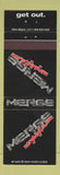 Matchbook Cover - Merge Digital Street Team WEAR
