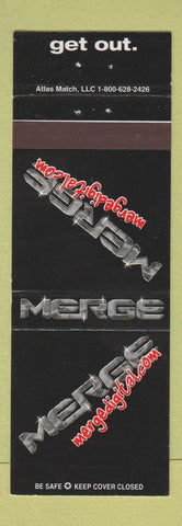 Matchbook Cover - Merge Digital Street Team WEAR