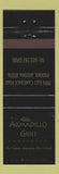 Matchbook Cover - Armadillo Grill Phoenix AZ