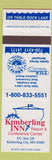 Matchbook Cover - Kimberling Inn Resort Kimberling City MO