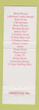 Matchbook Cover - Kimberling Inn Resort Kimberling City MO