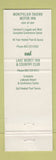 Matchbook Cover - Avery Inns Montpelier Fairlee Lake Morey VT WEAR