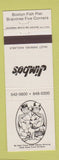 Matchbook Cover - Jimbo's Braintree Boston MA