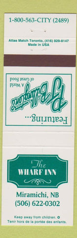 Matchbook Cover - Wharf Inn Miramichi NB