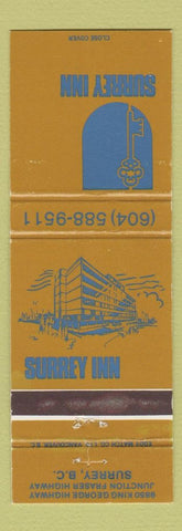 Matchbook Cover - Surrey Inn BC