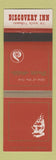 Matchbook Cover - Delta Hotels Discovery Inn Campbell River BC WEAR