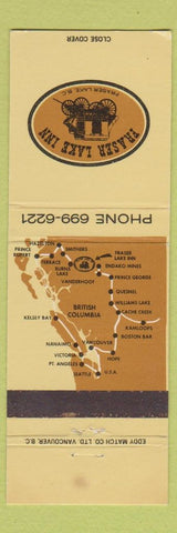 Matchbook Cover - Fraser Lake Inn BC