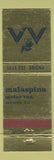 Matchbook Cover - Malaspina Motor Inn Nanaimo BC