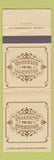 Matchbook Cover - Spaghetti Old Warehouse Dallas Houston Austin Fort Worth TX