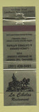 Matchbook Cover - La Cibeles Resaturant Lyndhurst NJ