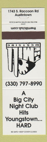 Matchbook Cover - The Mill Westside Austintown Youngstown OH #1