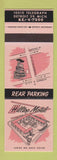 Matchbook Cover - Hilltop Motel Detroit MI