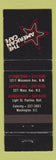 Matchbook Cover - American Cafe Washington DC