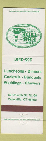 Matchbook Cover - The Ebb Tide Yalesville CT