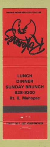 Matchbook Cover - Roxanne's Restaurant Mahopac NY