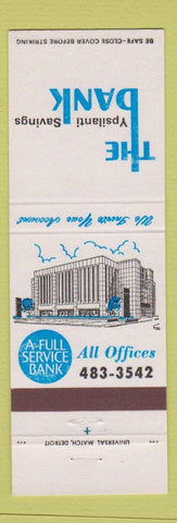 Matchbook Cover - Ypsilanti Savings Bank MI