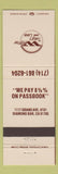 Matchbook Cover - Whittier Thrift and Loan Diamond Bar CA