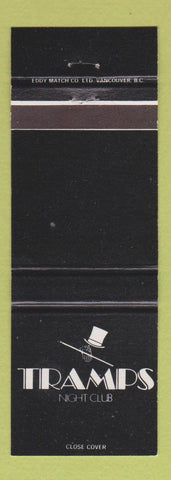 Matchbook Cover - Tramps Night Club Capri Hotel Kelowna BC